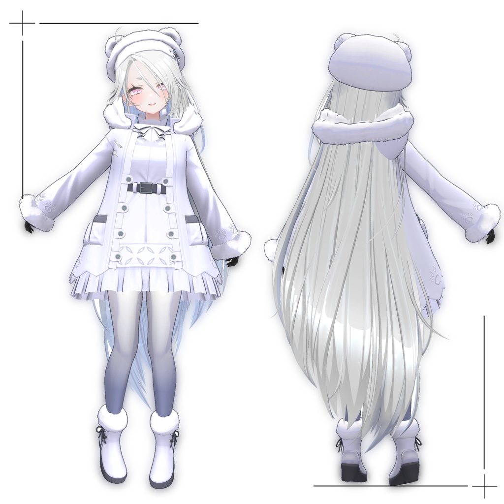 【ゾメ対応】PolarWhite コーデセット/Polar White