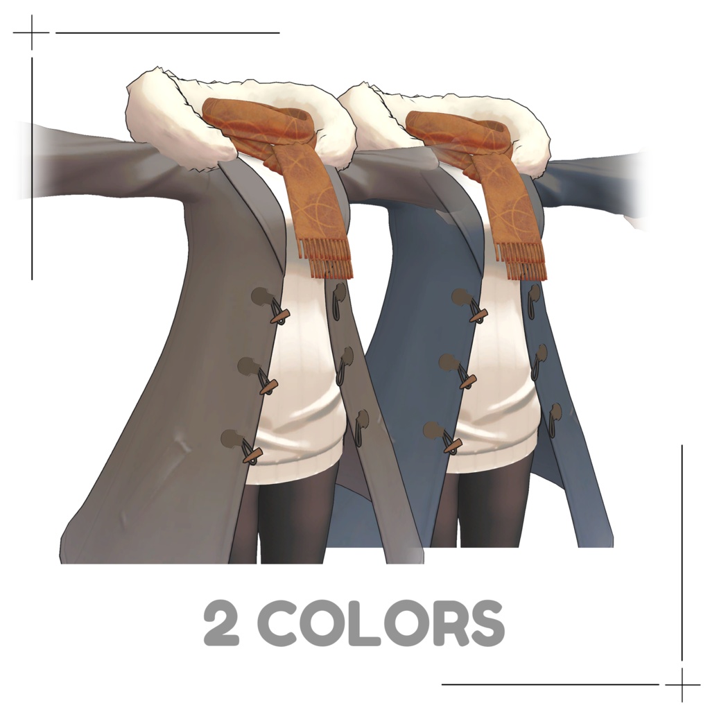 【ナユ対応】Steller ダッフルコーデセット/STELLAR DUFFLE