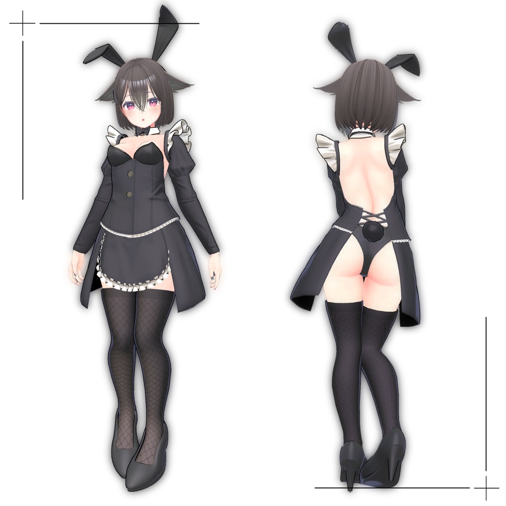 【桔梗対応】バニーメイドコーデセット/BUNNY MAID
