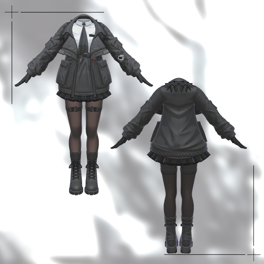 【15アバター対応】OATH JACKETコーデセット/OATH JACKET