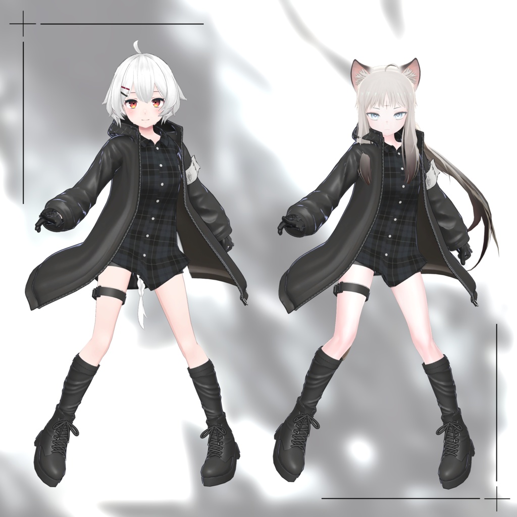 【12アバター対応】Jacket - Croc コーデセット/Jacket - Croc