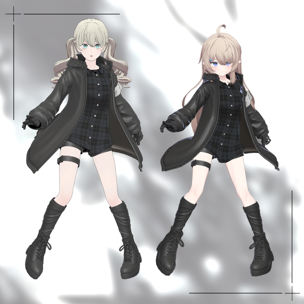 【12アバター対応】Jacket - Croc コーデセット/Jacket - Croc