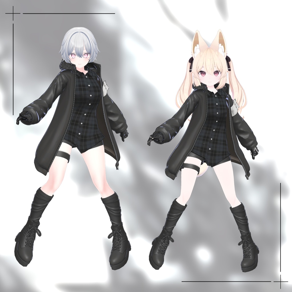 【12アバター対応】Jacket - Croc コーデセット/Jacket - Croc