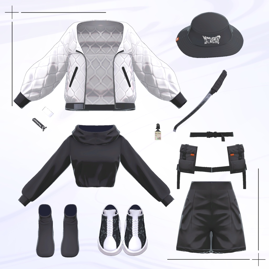 【13アバター対応】マシンホワイト / MACHINE WHITE