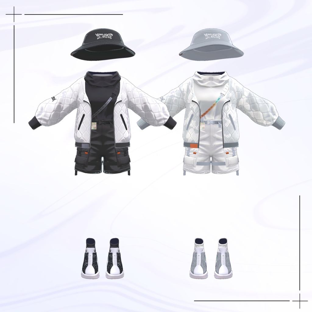 【13アバター対応】マシンホワイト / MACHINE WHITE