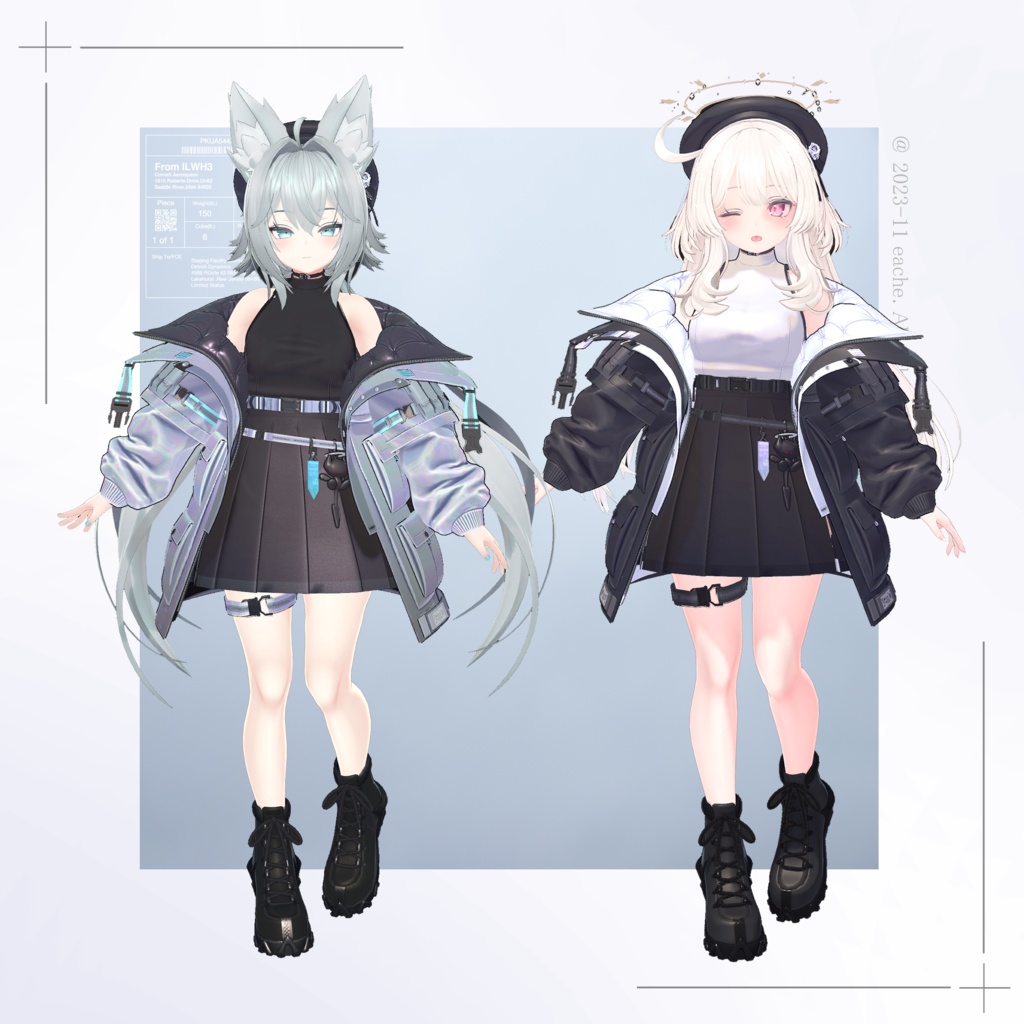 【複数アバター対応 3D衣装】マグノリア / MAGNOLIA