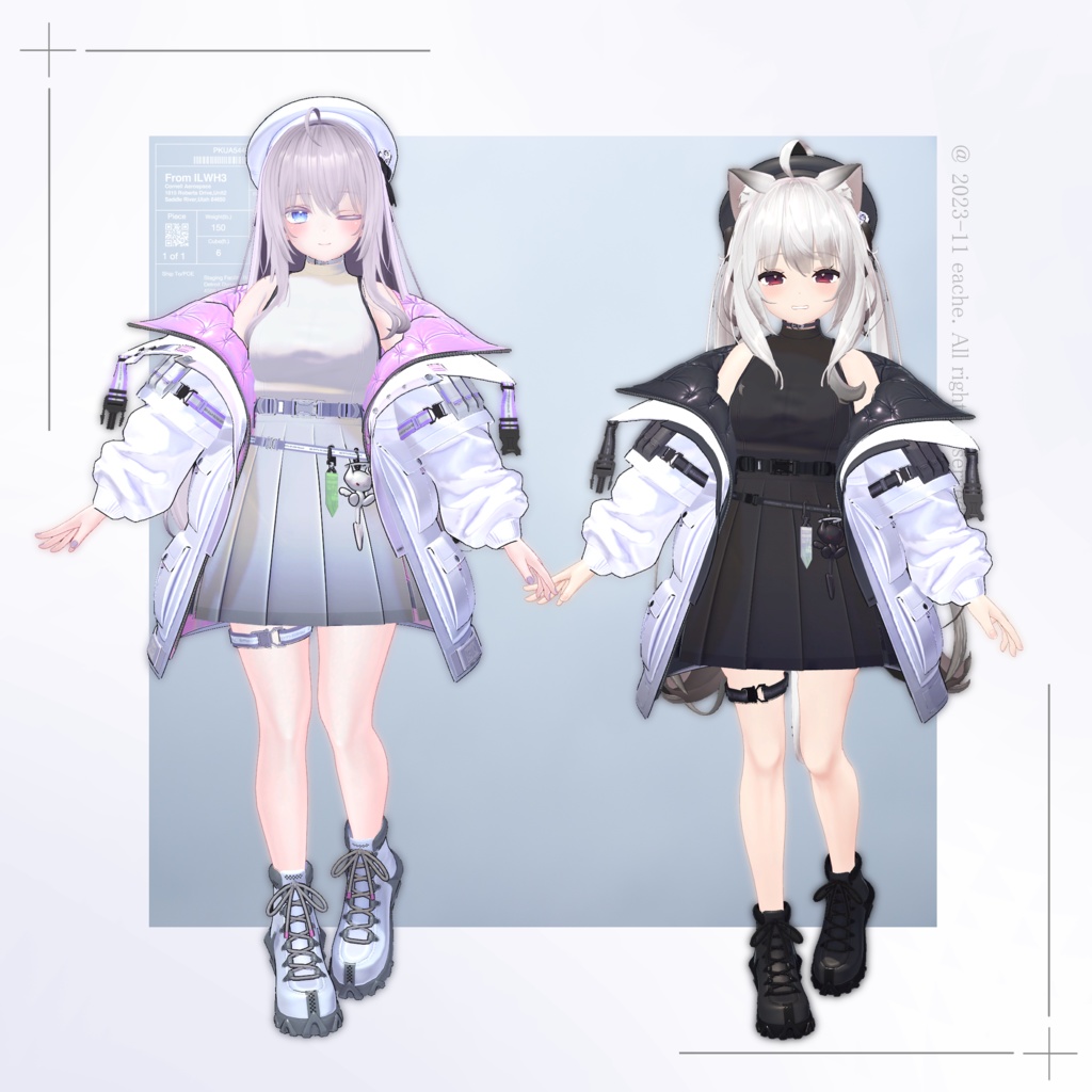 【複数アバター対応 3D衣装】マグノリア / MAGNOLIA