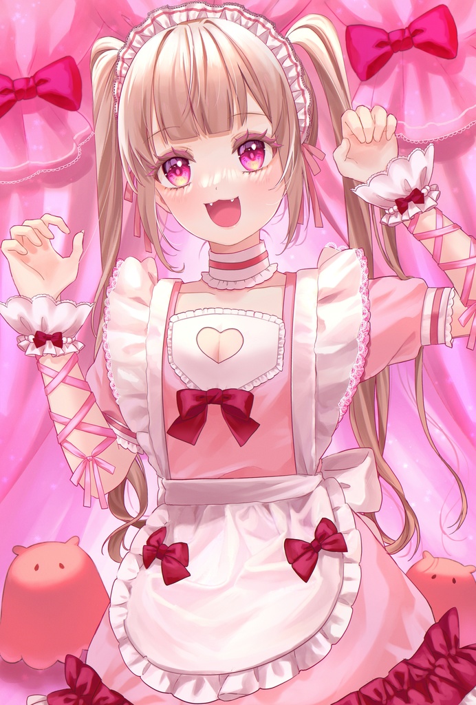 【バラ売り】ポストカード(ピンク)