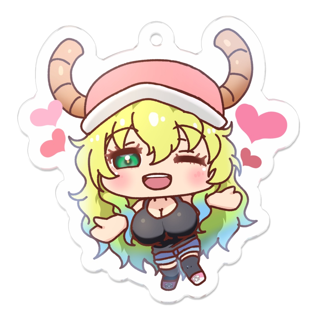 SDルコアさん（小林さんちのメイドラゴン）アクリルキーホルダー