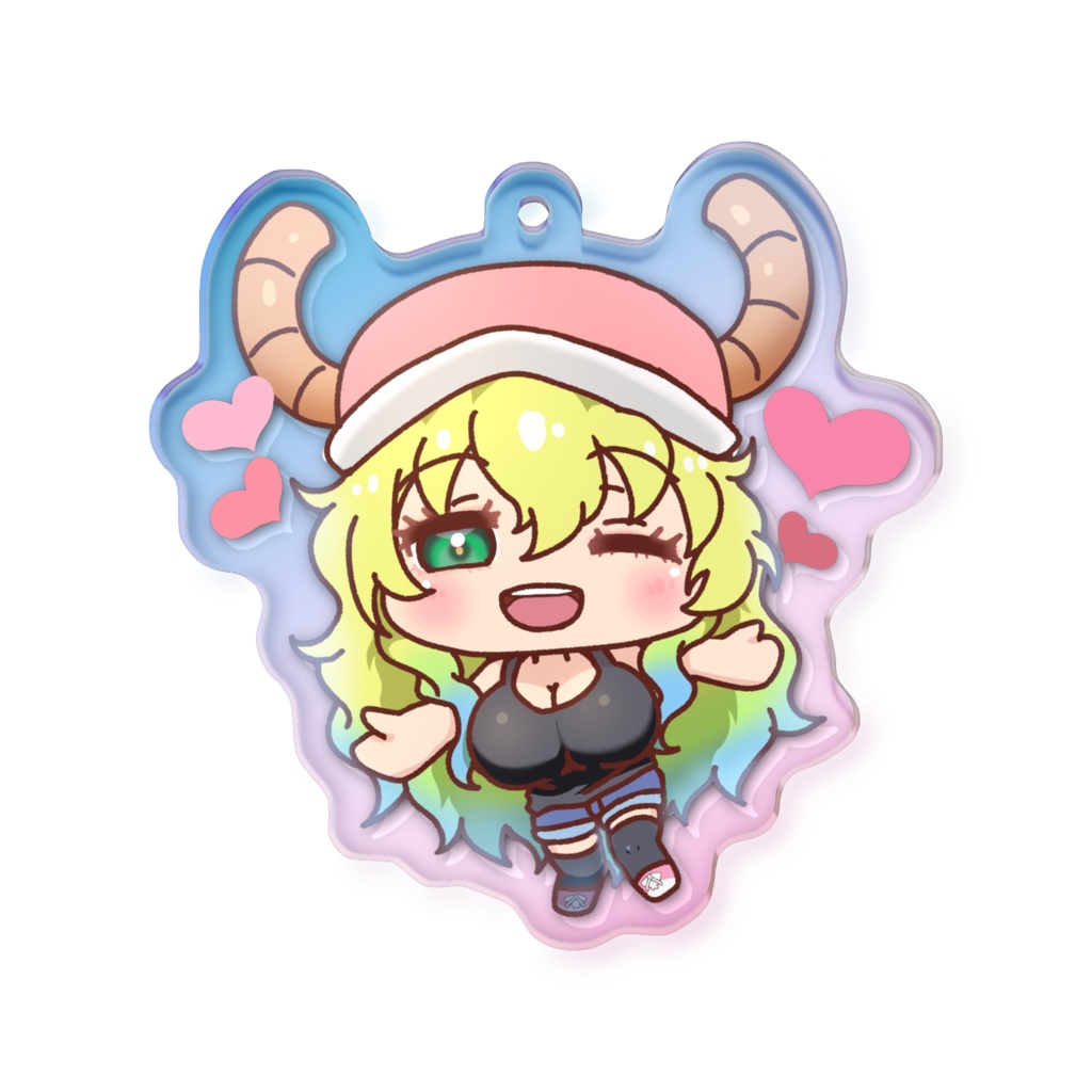 SDルコアさん(小林さんちのメイドラゴン)オーロラアクリルキーホルダー