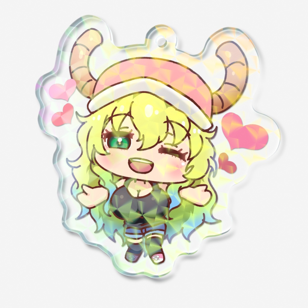 SDルコアさん(小林さんちのメイドラゴン)ホログラムアクリルキーホルダー