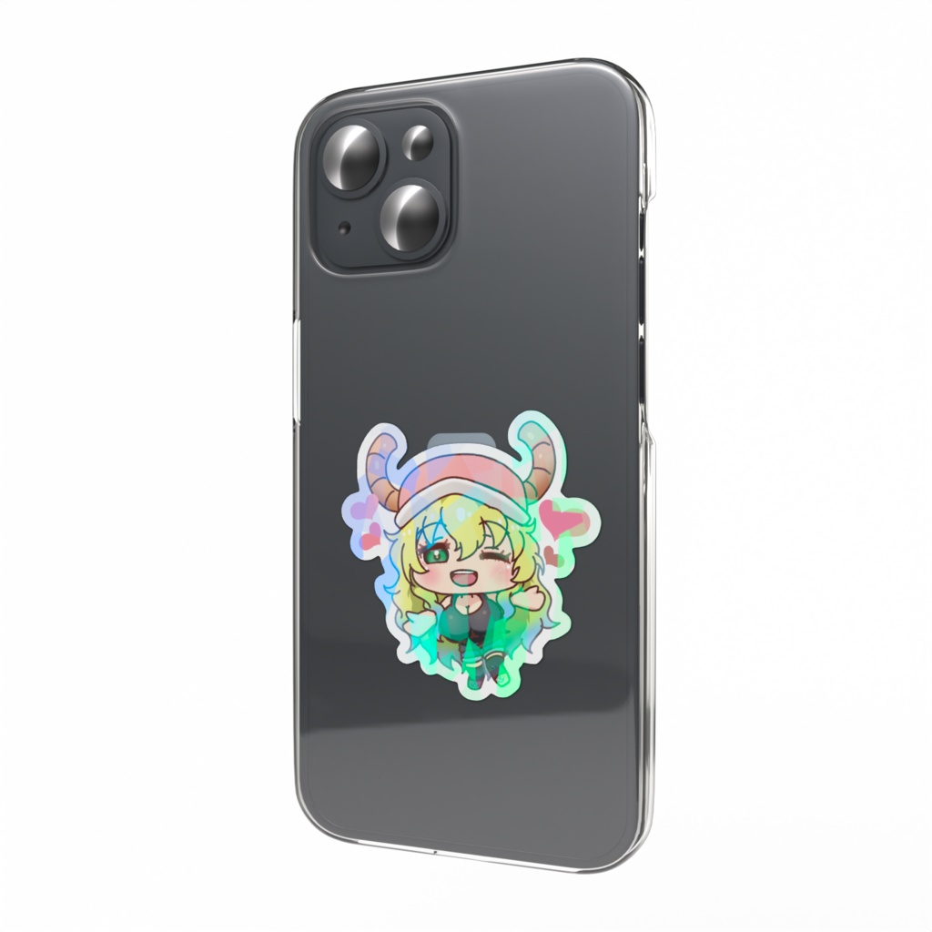 SDルコアさん(小林さんちのメイドラゴン)ホログラムスマホステッカー