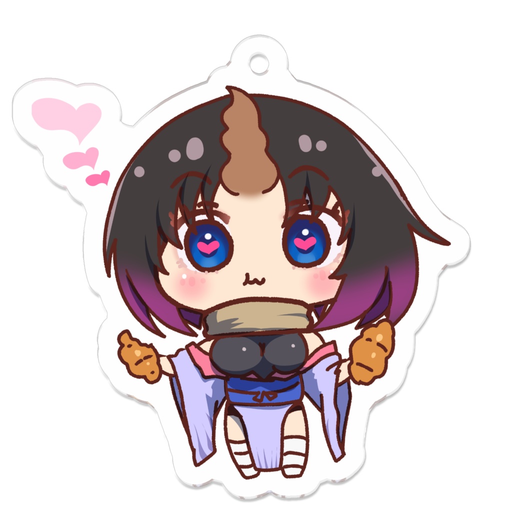 SD着物エルマちゃん(小林さんちのメイドラゴン)アクリルキーホルダー