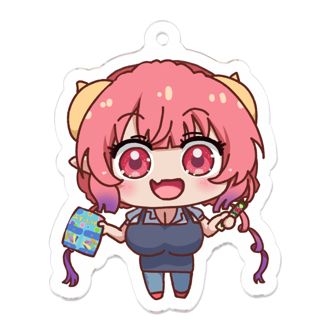 SDエプロンイルル(小林さんちのメイドラゴン)アクリルキーホルダー