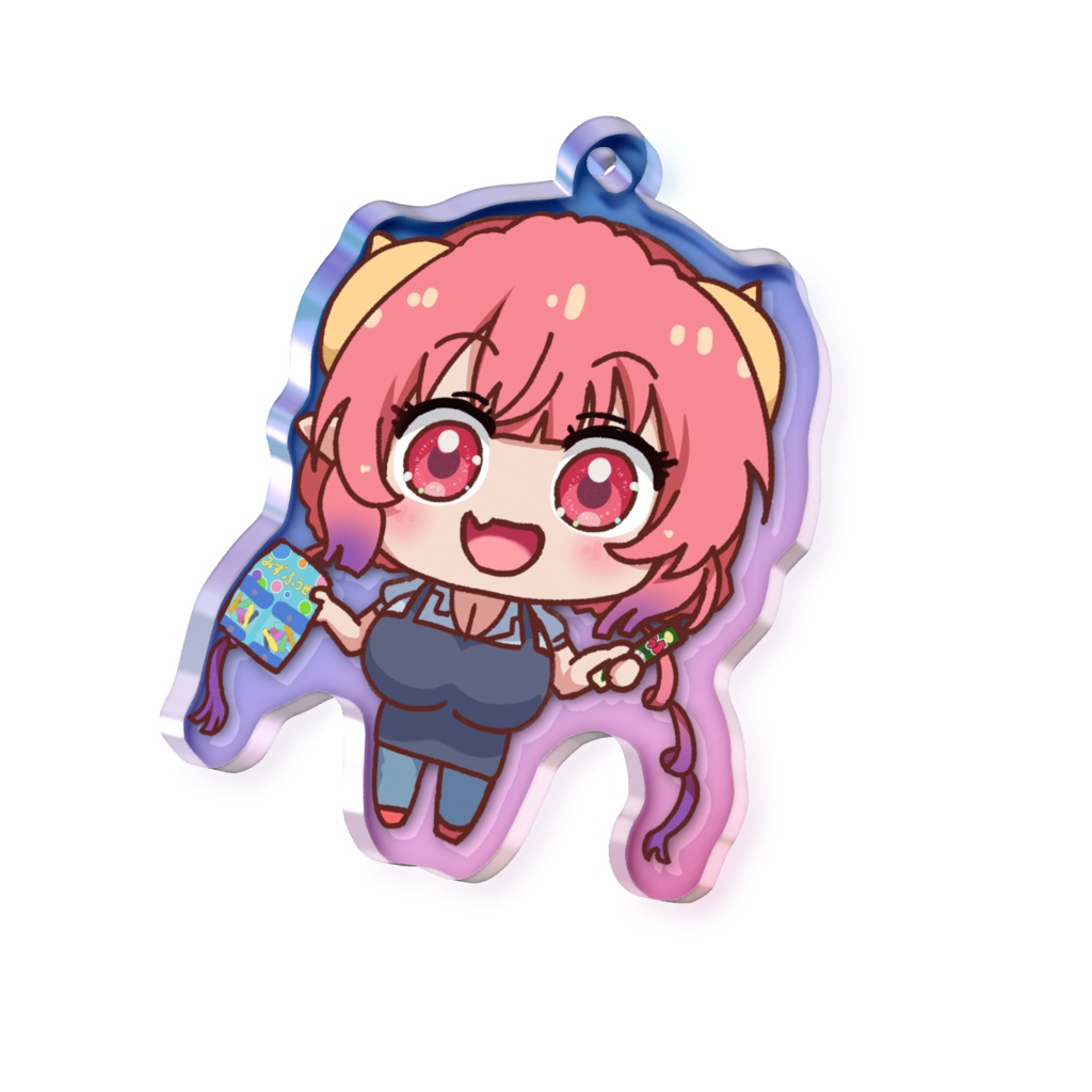 SDエプロンイルル(小林さんちのメイドラゴン)オーロラアクリルキーホルダー