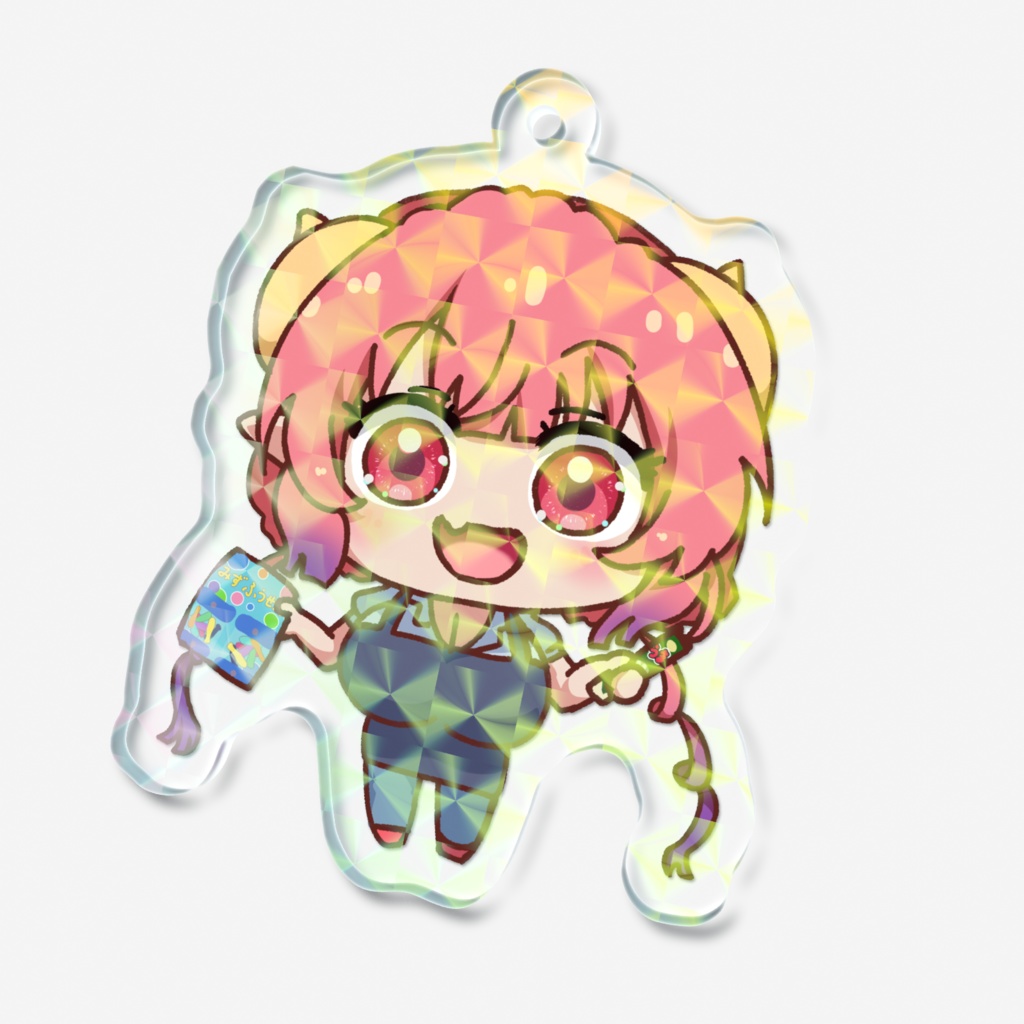 SDエプロンイルル(小林さんちのメイドラゴン)ホログラムアクリルキーホルダー