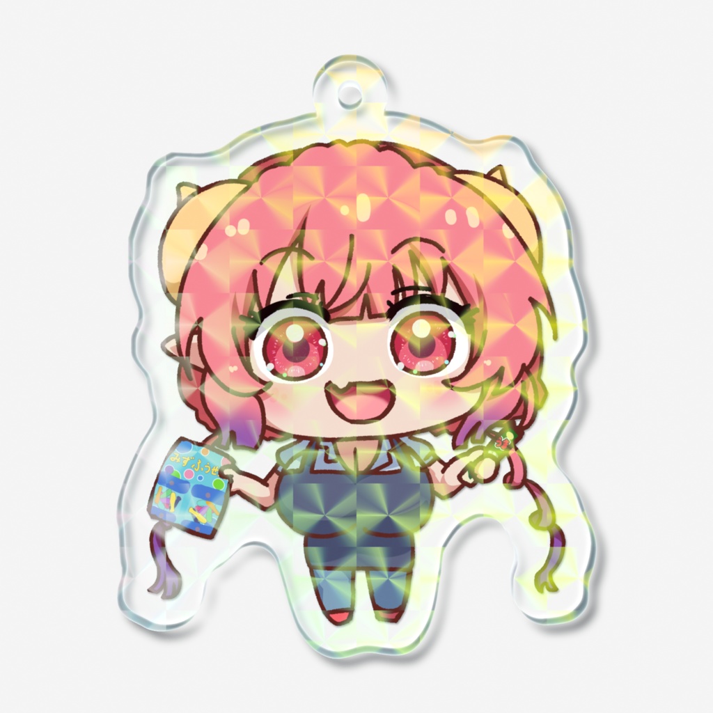 SDエプロンイルル(小林さんちのメイドラゴン)ホログラムアクリルキーホルダー