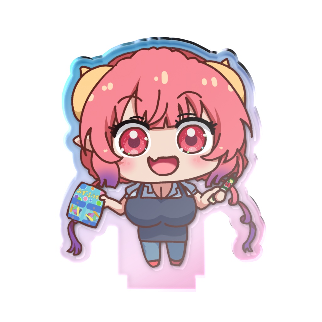 SDエプロンイルル(小林さんちのメイドラゴン)オーロラアクスタ