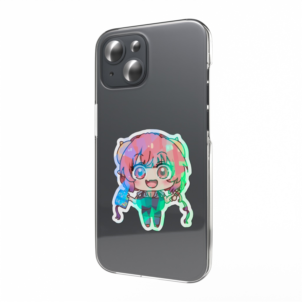 SDエプロンイルル(小林さんちのメイドラゴン)ホログラムスマホステッカー