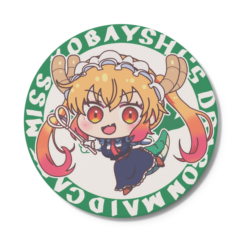 SDトールちゃん（小林さんちのメイドラゴン）コースター 