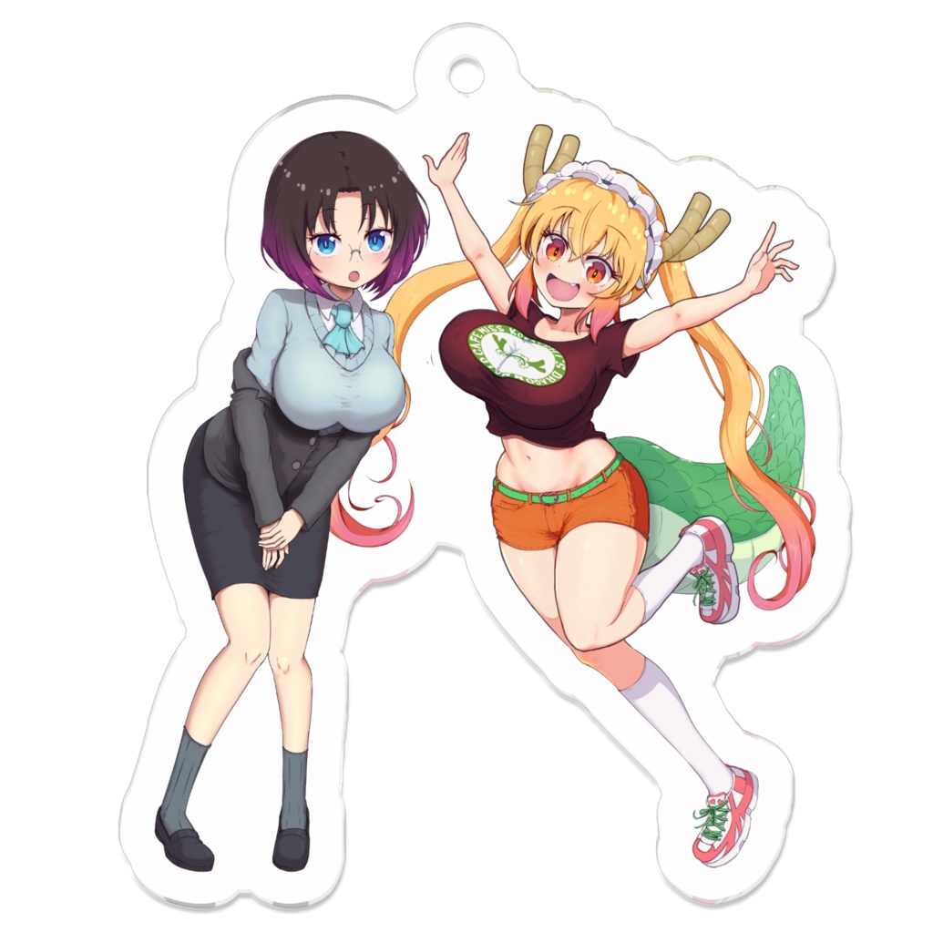 トール&エルマ アクリルキーホルダー