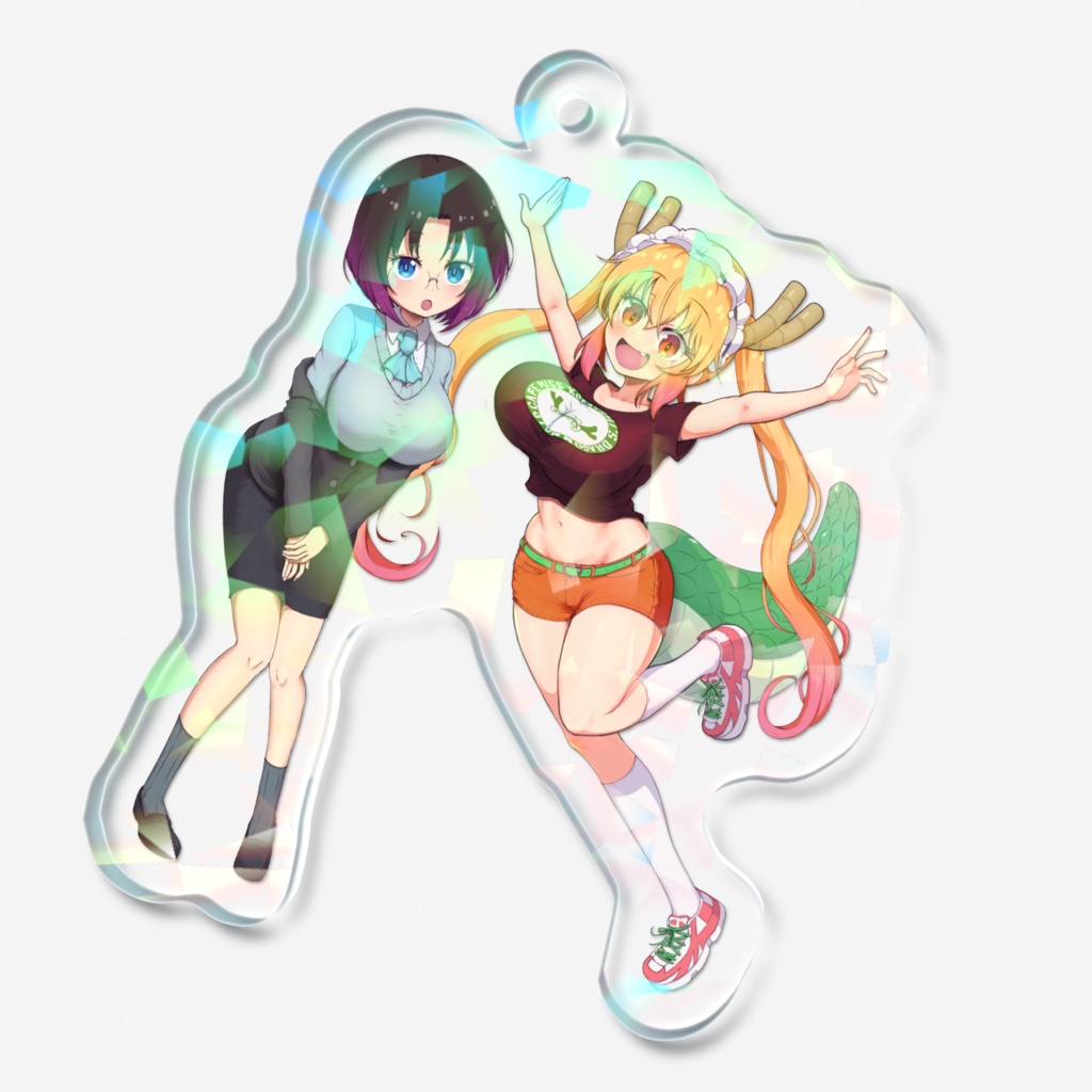 トール&エルマ ホログラムアクリルキーホルダー