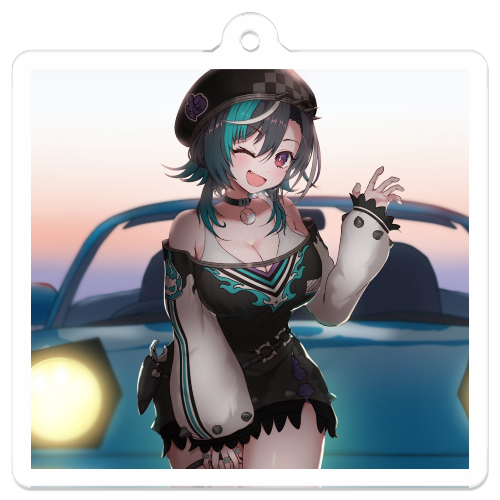 [非公式]輪堂千速 アクリルキーホルダー（コーティング）