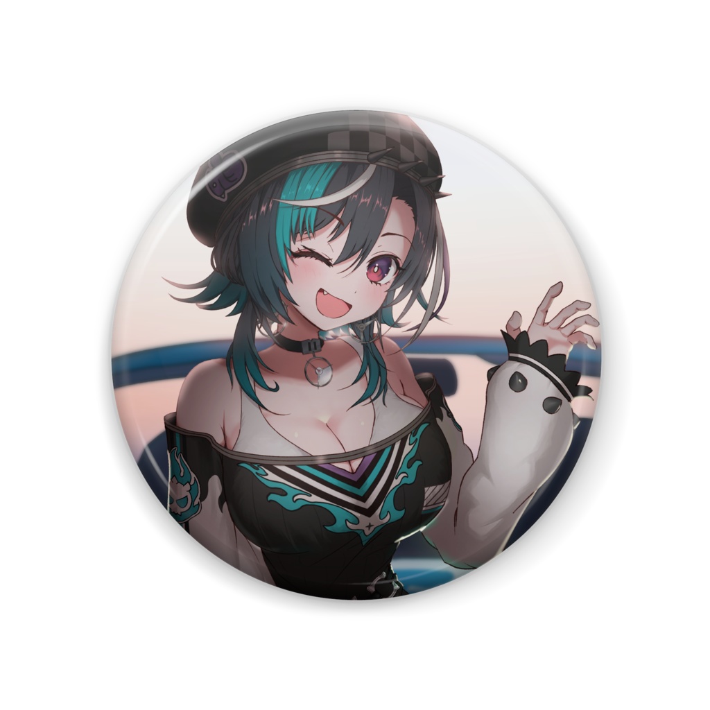 [非公式]輪堂千速 缶バッジ