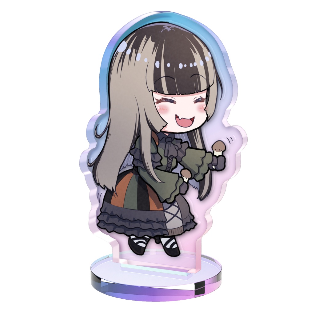 [非公式] ちょっとまつたけ　SDらでんちゃん オーロラアクスタ [儒烏風亭らでん]