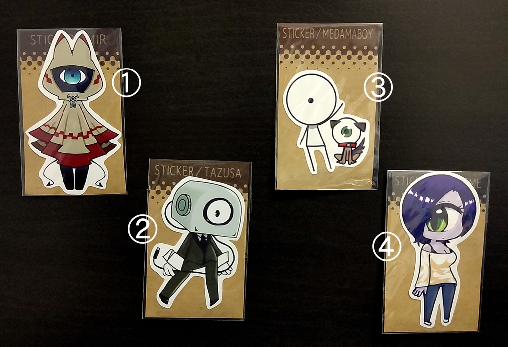 モノ・アイsステッカー