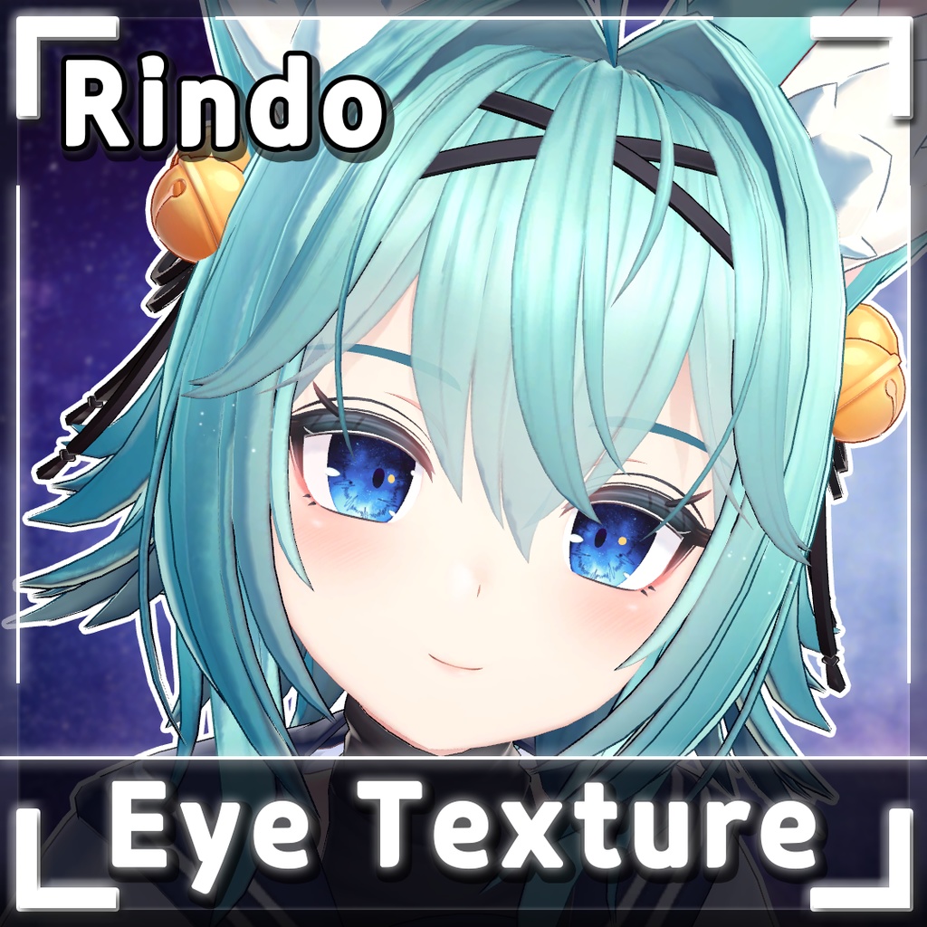 Eye texture for 竜胆 RINDO - vinsen - BOOTH