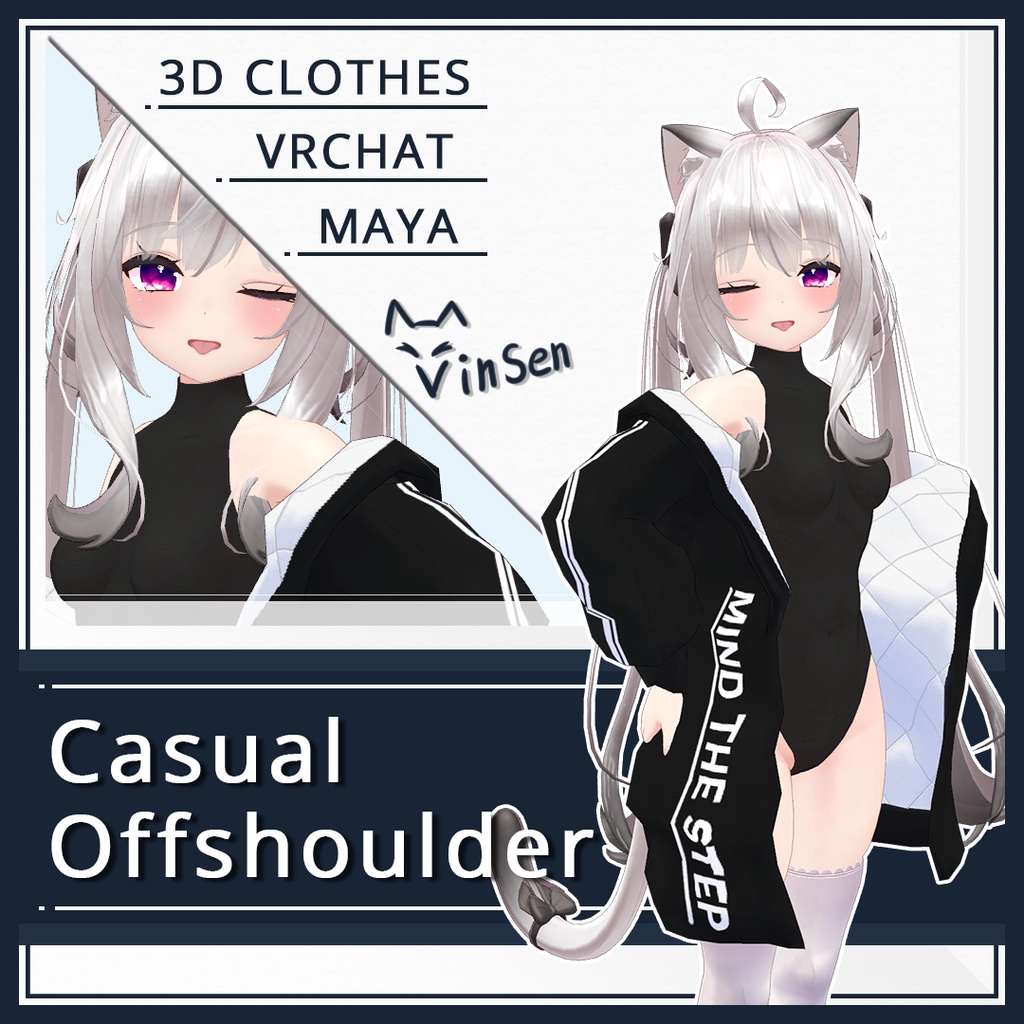 Casual offshoulder for maya