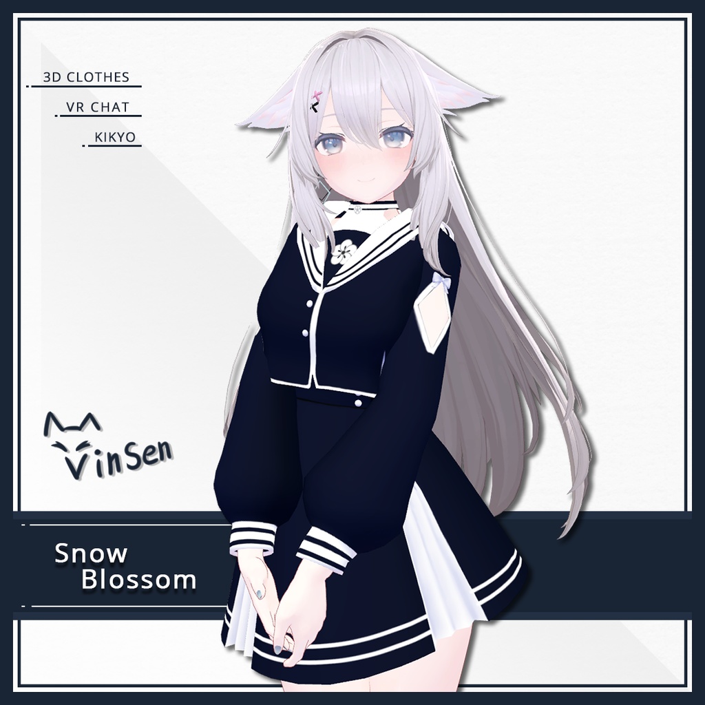 Snow blossom for kikyo 桔梗