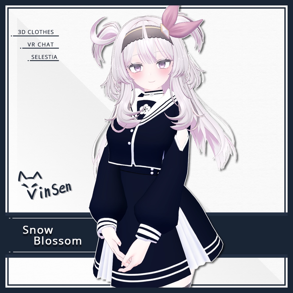 Snow blossom for Selestia セレスティア