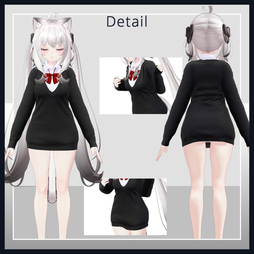 Loose ribbon for MAYA 舞夜