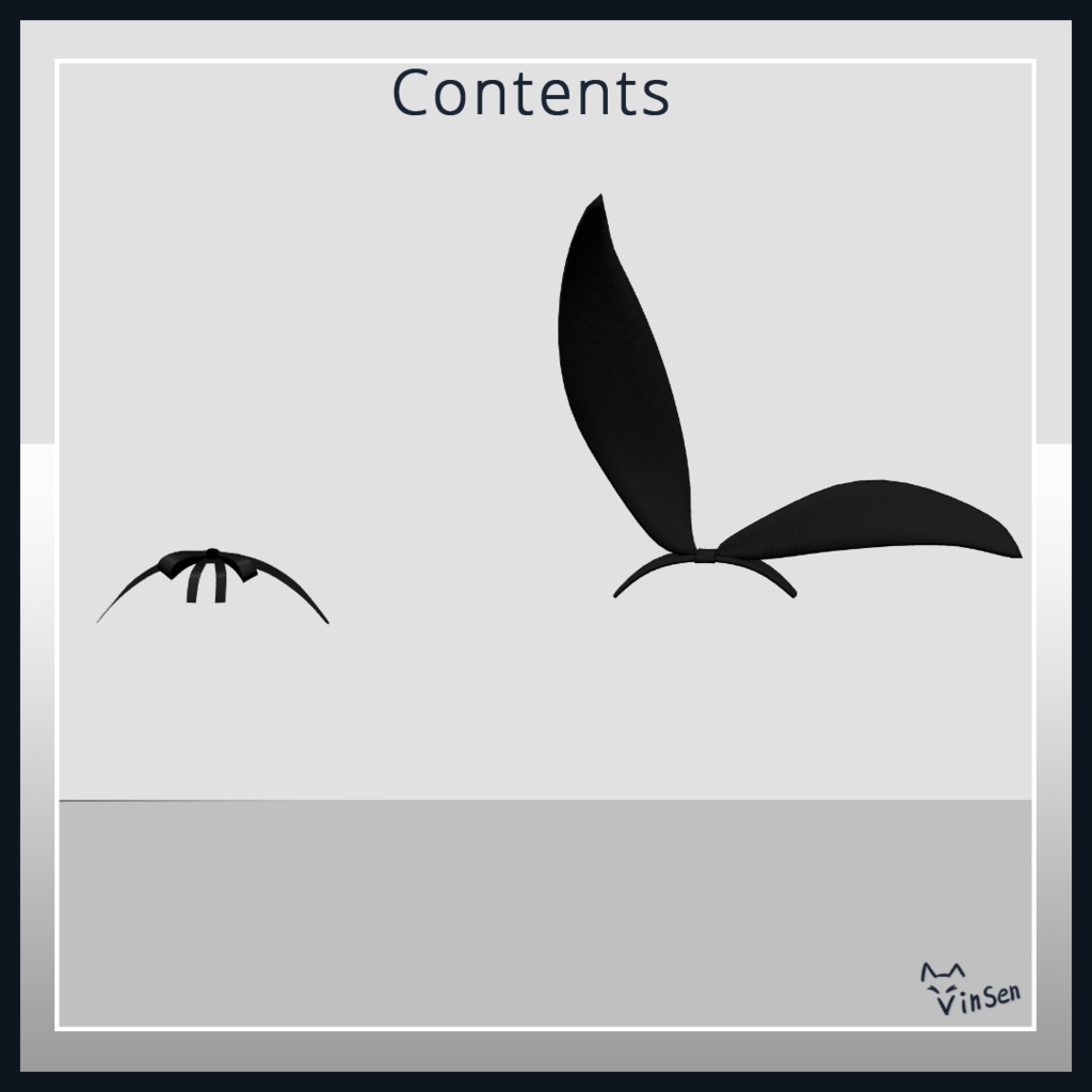 Hair band & ribbon for Moe 萌