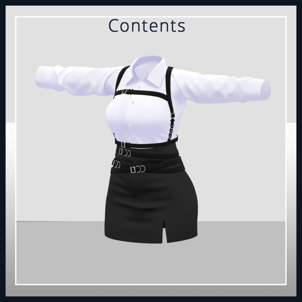 S office casual for Shinra 森羅