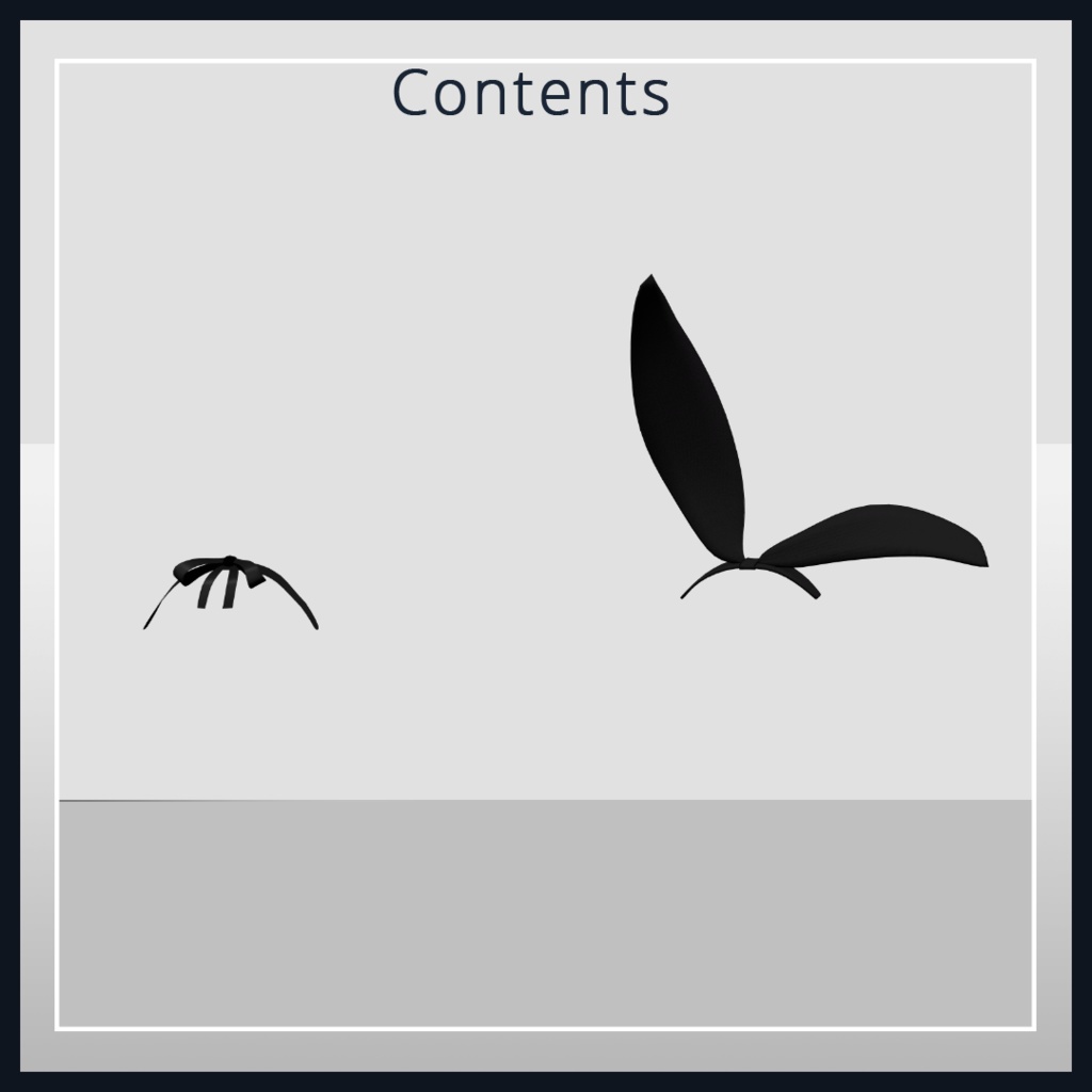 Hair band & ribbon for Manuka マヌカ