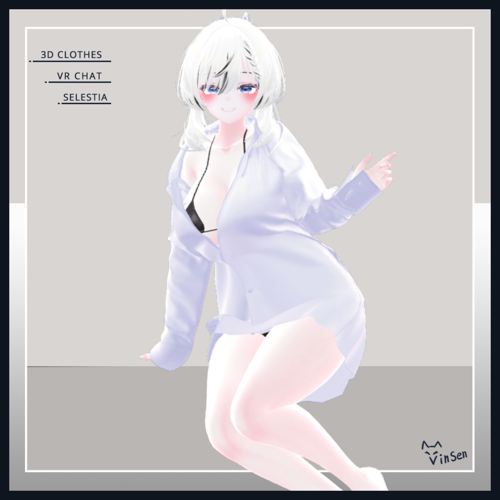 Shirt & Bikini for Selestia セレスティア