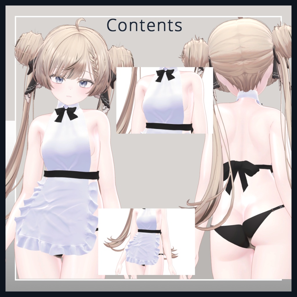 Casual Apron for Manuka マヌカ