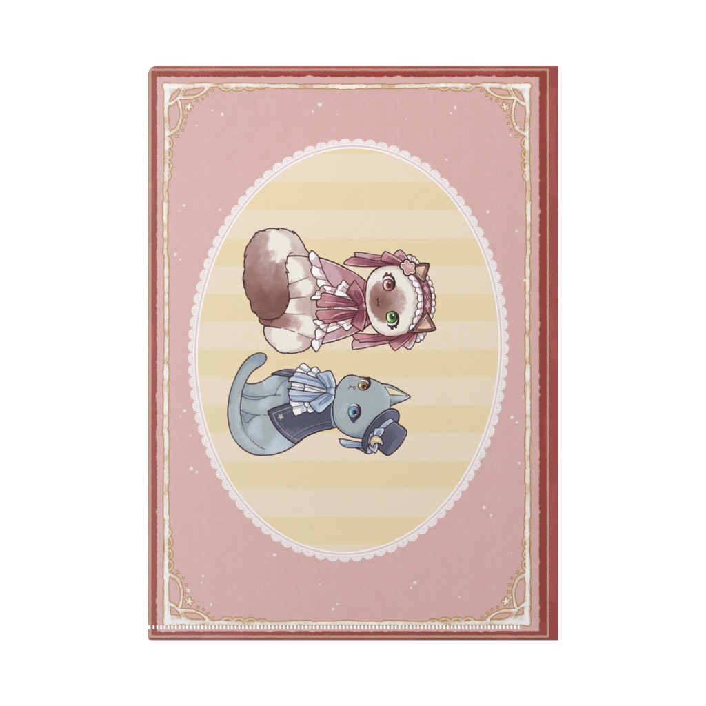 クリスマスクリアファイル