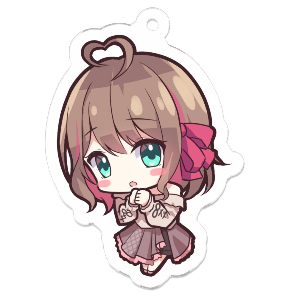 ちびキャラアクキー