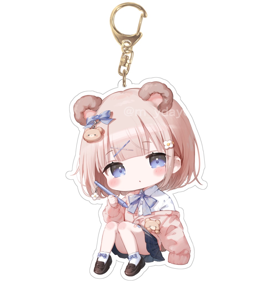 Vみやしろアクリルキーホルダー