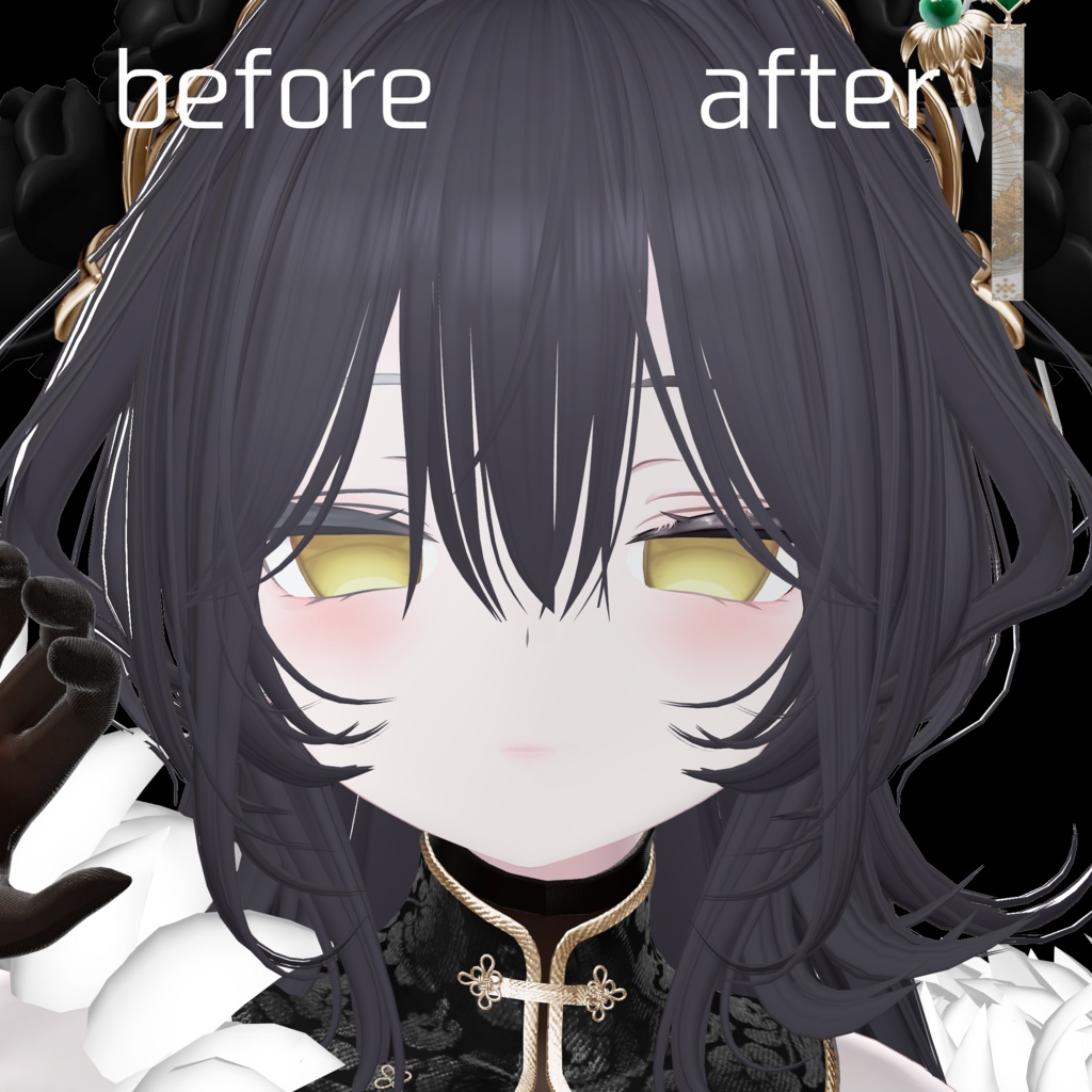 【7/2更新】RURUNE専用MakeupTexture-Rich Eyelash-