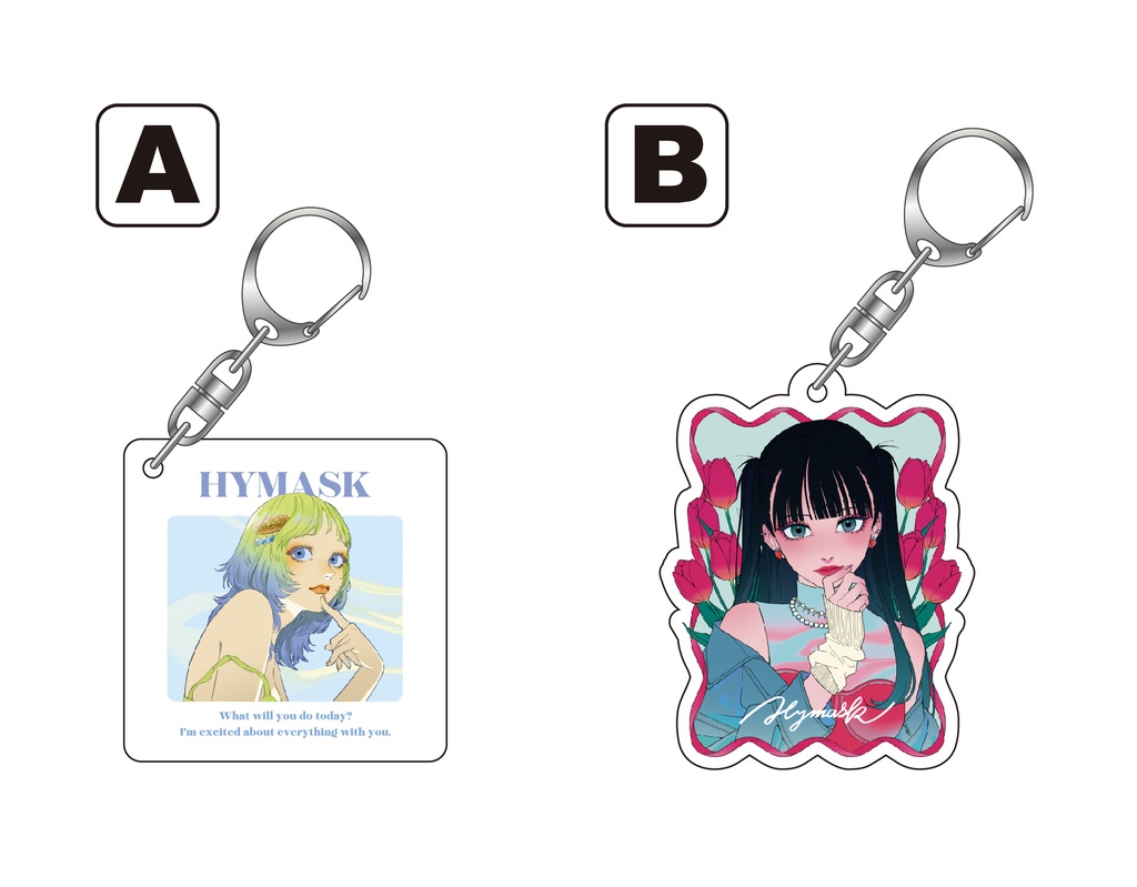 アクリルキーホルダー