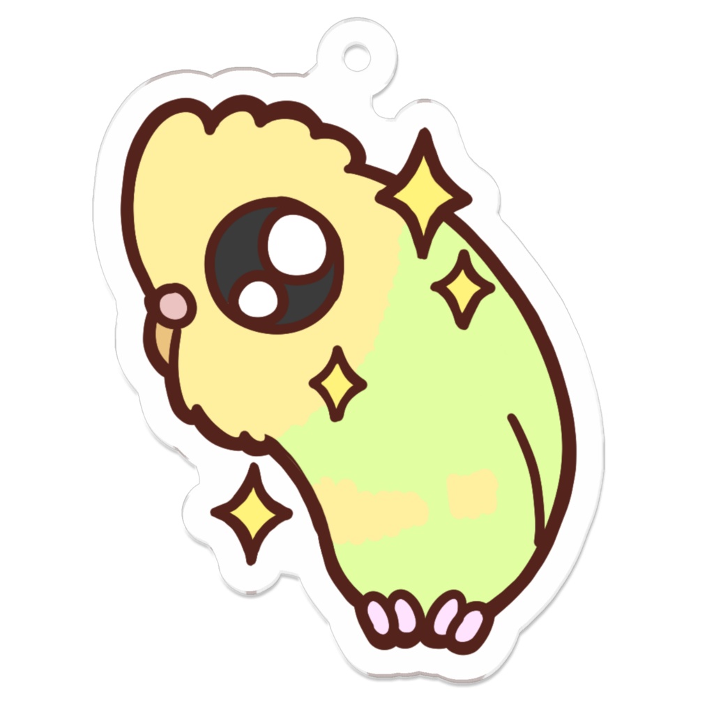 きゅるんアクリルキーホルダー