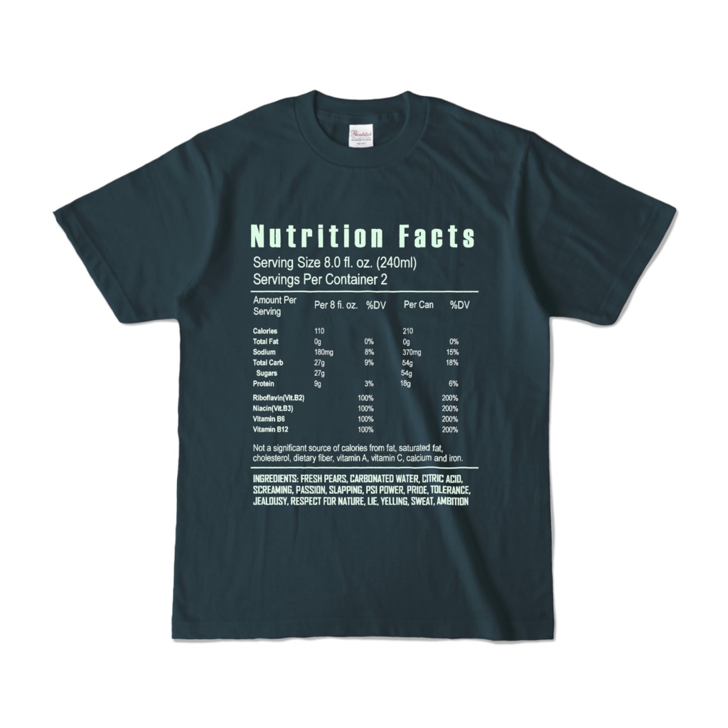 Nutrition Facts / T-shirt