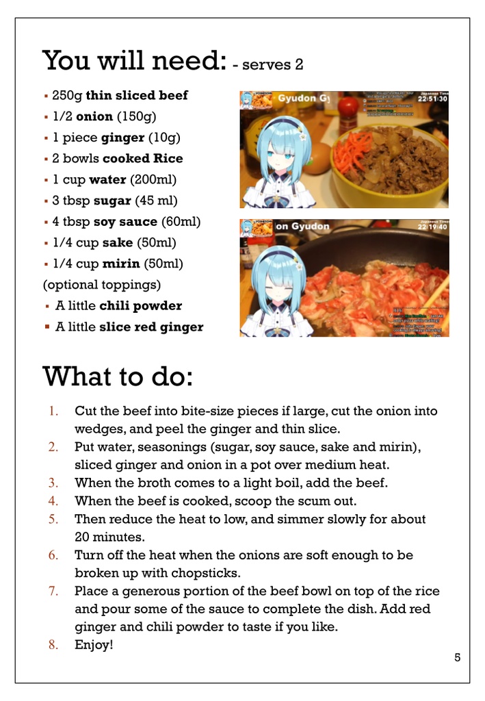 HayaRecipe ~from Tokyo Virtual Kitchen~