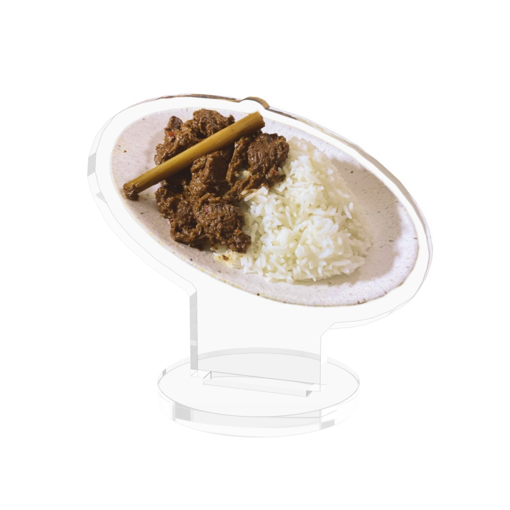 Rendang Acrylic figure