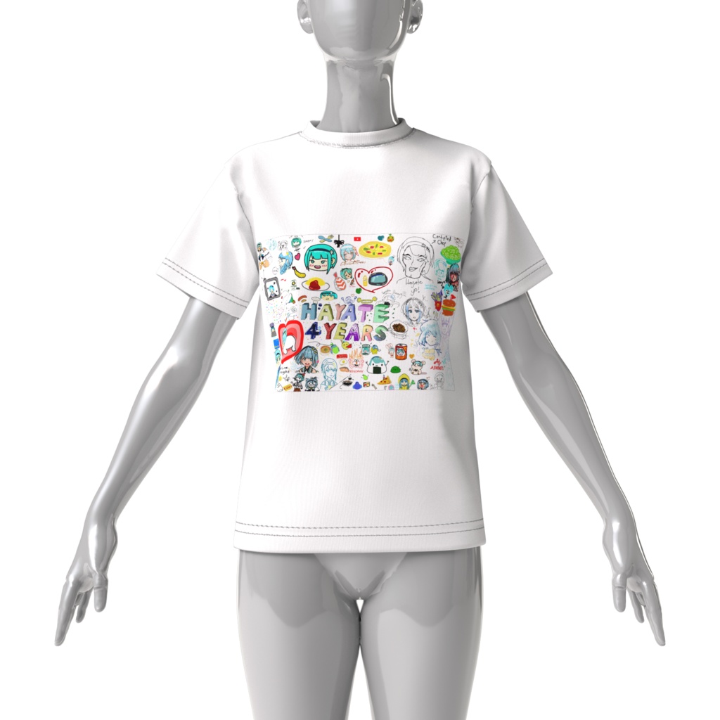 Hayate 4years Anniversary T-shirt